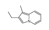 2-ethyl-1-methylindolizine结构式