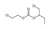 1-chlorobutan-2-yl 2-chloroethyl carbonate Structure