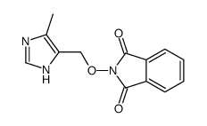 2-[(5-methyl-1H-imidazol-4-yl)methoxy]isoindole-1,3-dione Structure