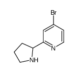 4-BROMO-2-PYRROLIDIN-2-YL-PYRIDINE picture