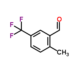 2-Methyl-5-(trifluoromethyl)benzaldehyde structure
