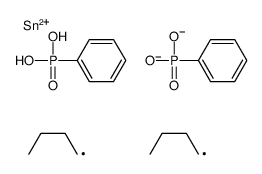 [dibutyl-[hydroxy(phenyl)phosphoryl]oxystannyl]oxy-phenylphosphinic acid结构式