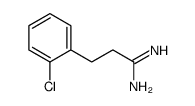 3-(2-CHLORO-PHENYL)-PROPIONAMIDINE structure