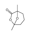 6,8-Dioxabicyclo[3.2.1]octan-7-one,1,5-dimethyl- structure