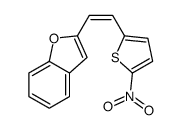2-[2-(5-nitrothiophen-2-yl)ethenyl]-1-benzofuran结构式