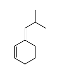 3-(2-methylpropylidene)cyclohexene Structure