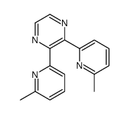 2,3-bis(6-methylpyridin-2-yl)pyrazine结构式