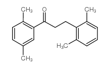 2',5'-DIMETHYL-3-(2,6-DIMETHYLPHENYL)PROPIOPHENONE Structure