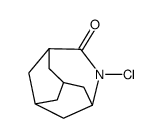 4-chloro-4-azatricyclo[4.3.1.1(3,8)]undecan-5-one Structure