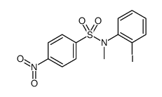 Benzenesulfonamide, N-(2-iodophenyl)-N-methyl-4-nitro Structure