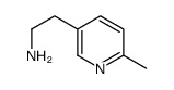 2-(6-methylpyridin-3-yl)ethanamine Structure