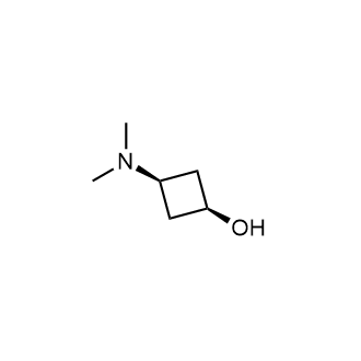 cis-3-(Dimethylamino)cyclobutanol Structure