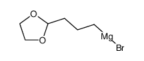 (3-(1,3-dioxolan-2-yl)propyl)magnesium bromide结构式