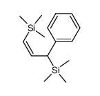 ((Z)-1,3-Bis-trimethylsilanyl-allyl)-benzene Structure