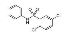 Benzenesulfonamide, 2,5-dichloro-N-phenyl结构式
