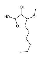 4-methoxy-5-pentyloxolane-2,3-diol Structure