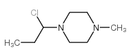 1-(1-chloropropyl)-4-methylpiperazine Structure