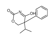5-phenyl-5-propan-2-yl-1,3-oxazinane-2,4-dione结构式