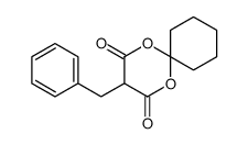 3-benzyl-1,5-dioxaspiro[5.5]undecane-2,4-dione结构式