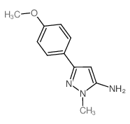 3-(4-Methoxyphenyl)-1-methyl-1H-pyrazol-5-amine picture