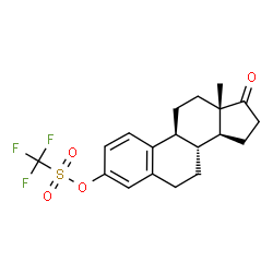 17-Oxoestra-1,3,5(10)-trien-3-yl trifluoromethanesulfonate Structure