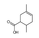 3,6-dimethylcyclohex-3-ene-1-carboxylic acid Structure