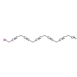 1-Bromo-2,5,8,11,14-heptadecapentayne结构式