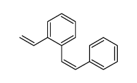 1-ethenyl-2-(2-phenylethenyl)benzene Structure