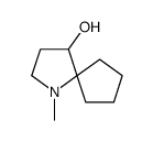 1-Azaspiro[4.4]nonan-4-ol,1-methyl-(7CI)结构式