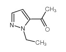 1-(1-乙基-1H-吡唑-5-基)乙酮结构式