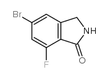 5-BROMO-7-FLUOROISOINDOLIN-1-ONE picture