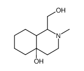 1-hydroxymethyl-2-methyl-octahydro-isoquinolin-4a-ol Structure