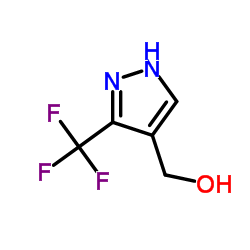 (3-Trifluoromethyl-1H-pyrazol-4-yl)methanol structure