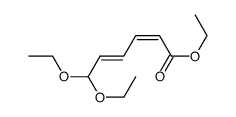 ethyl (2Z,4E)-6,6-diethoxy-2,4-hexadienoate Structure
