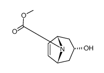 methyl 3-hydroxy-8-azabicyclo[3.2.1]oct-6-ene-8-carboxylate Structure