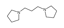 1-(3-pyrrolidin-1-ylpropyl)pyrrolidine结构式