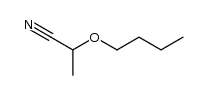 2-butoxy-propionitrile Structure