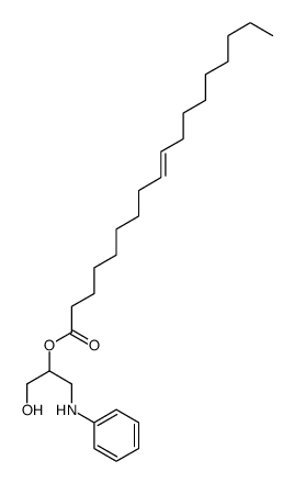 (1-anilino-3-hydroxypropan-2-yl) (Z)-octadec-9-enoate Structure