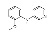 N-(2-methoxyphenyl)pyridin-3-amine结构式