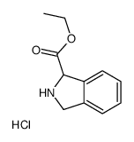 1H-Isoindole-1-carboxylic acid, 2,3-dihydro-, ethyl ester结构式