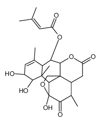 12-dehydro-6alpha-senecioyloxychaparrin结构式