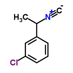 1-Chloro-3-(1-isocyanoethyl)benzene结构式