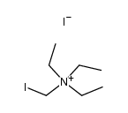 1-iodo-N,N,N-triethylmethaniminium iodide结构式