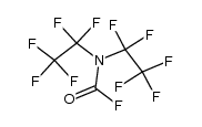 perfluoro(N,N-diethylcarbamoyl fluoride) Structure