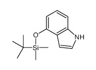 4-(tert-butyldimethylsilyloxy)indole structure