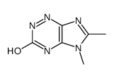 5,6-dimethyl-2H-imidazo[4,5-e][1,2,4]triazin-3-one结构式