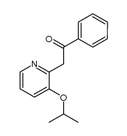 3-isopropoxy-2-phenacylpyridine结构式