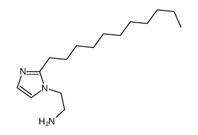 2-(2-undecylimidazol-1-yl)ethanamine Structure