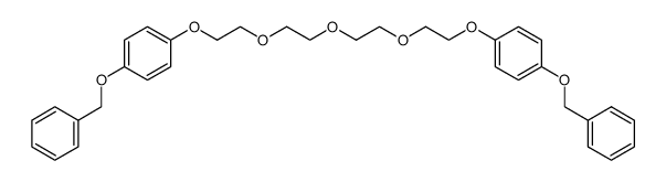 1,11-bis(4-(benzyloxy)phenoxy)-3,6,9-trioxaundecane Structure