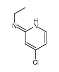 4-chloro-N-ethylpyridin-2-amine Structure